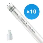 Flerpack 10x Philips LED Rör T8 CorePro (UN) High Output 18W 2000lm - 840 Kallvit | 120cm - Ersättare 36W
