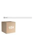 Flerpack 10x Philips Master LED Rör T8 (EM/Mains) Ultra Output 20W 3400lm - 830 Varm Vit | 150cm - Ersättare 58W